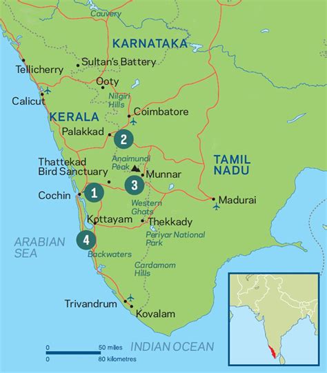 Kerala Map Photo Filekerala Ecozones Map Labelled3svg Wikimedia