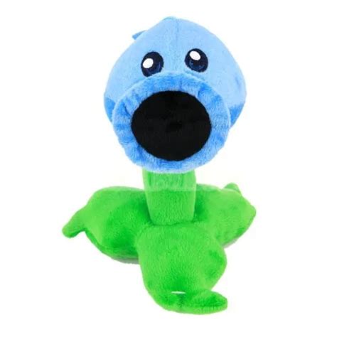 Plants Vs Zombies Plush Toy Ice Peashooter 17cm67 Tall Small Size