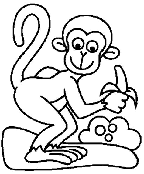 Loevanerell Page 37 Monkey Coloring Pages Monster Coloring Pages