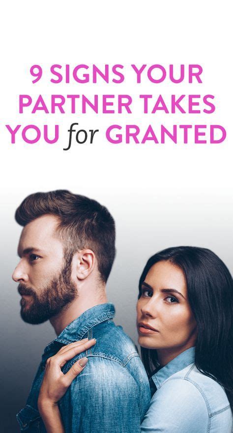 Signs your partner is taking you for granted. 9 Signs Your Partner Takes You For Granted, Even If It ...