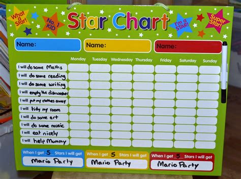 Childs Star Chart Yederberglauf