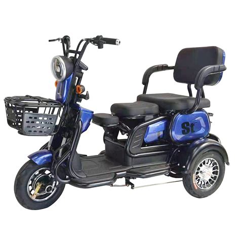 China Three Wheel Electric Motorbike Adult Electric Scooterbike With