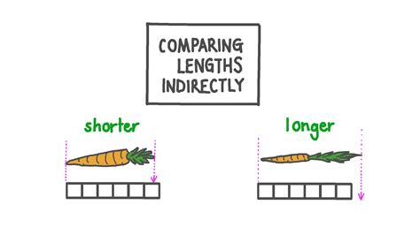 Lesson Video Comparing Lengths Indirectly Nagwa