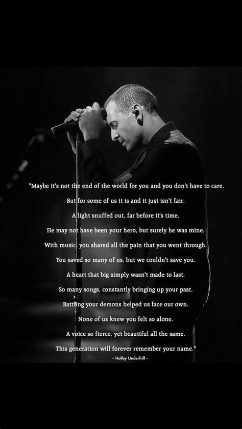 Pin By Sdh On Chester Bennington Linkin Park Park Quotes Chester