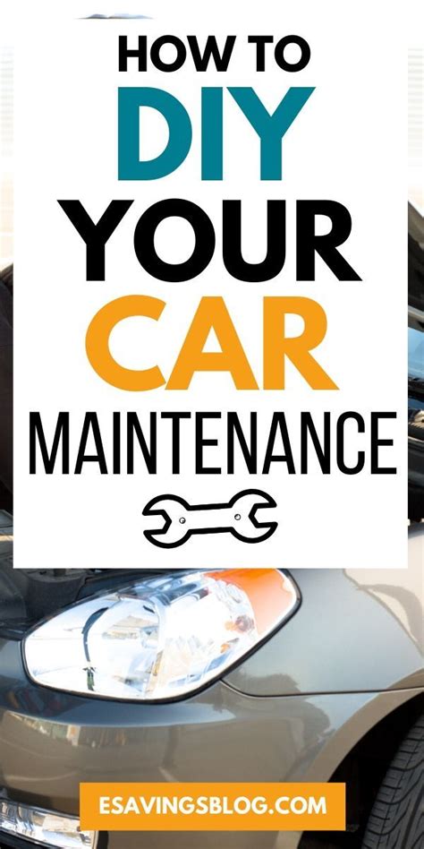 Do It Yourself Car Maintenance In 2020 Car Maintenance Mommy Diy