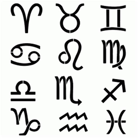 In western astrology, astrological signs are the twelve 30° sectors of the ecliptic, starting at the vernal equinox (one of the intersections of the ecliptic with the celestial equator). Zodiac Signs Stencil | SP Stencils