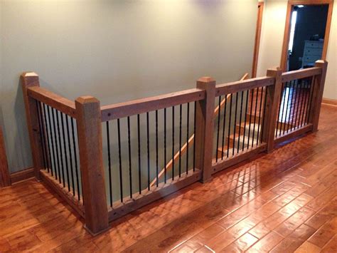 Custom Made Reclaimed Stair Railings By Stone Creek Cabinetry Llc