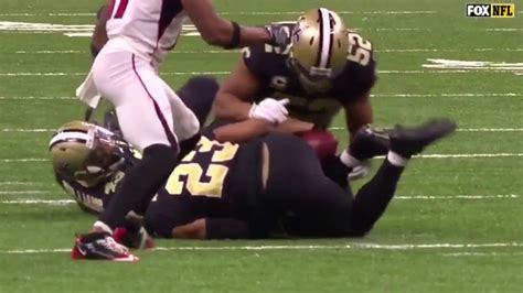 Marshon Lattimore Insane Butt Interception Hd Vs Falcons 122417