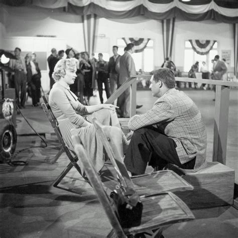 Marilyn Monroe And Cary Grant On The Set Of Monkey Business Norma Jeane Frau