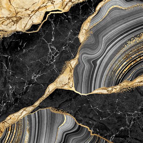 Black Marble With Gold Airtex Mania