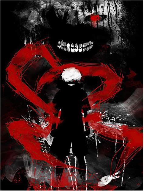 Buy Hislooks Japan Anime Poster Tokyo Ghoul Kaneki Ken Wall Art