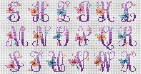 Cross Stitch Letter Patterns Small / Free Cross Stitch Alphabet Patterns Printable Online - 14 ...