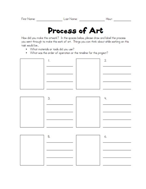 Process of art.pdf | Art rubric, Art lessons elementary ...