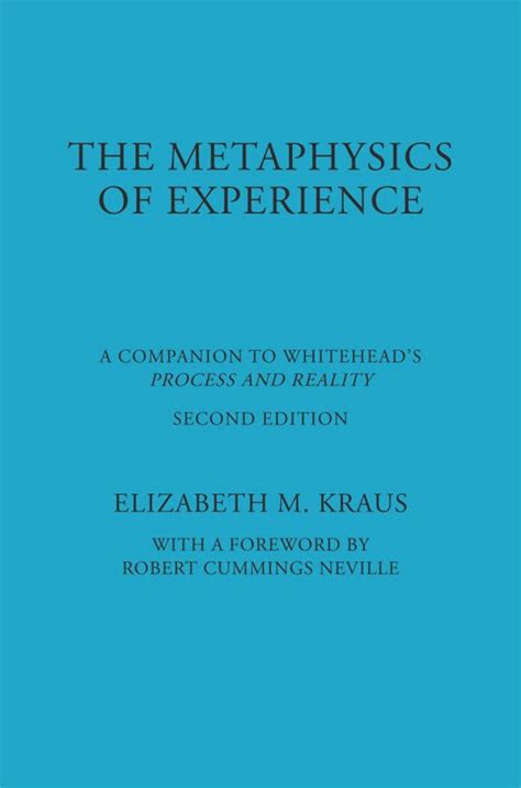 The Metaphysics Of Experience