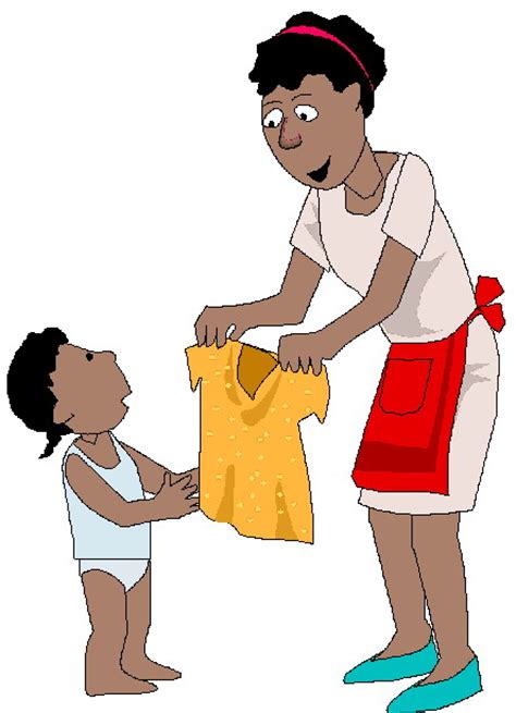 Kids Getting Dressed Clipart Free Download On Clipartmag