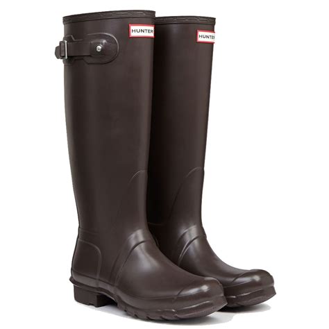 Hunter Original Tall Rubber Womens Wellington Rain Boots Wellies Ebay