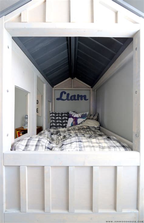 We have some best ideas of photos to give you imagination, we hope you can inspired with these stunning photos. DIY Cabin Bed - The House of Wood