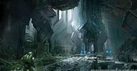 Halo 4 Wallpaper Concept Art Image Poster Hd Zeromin0