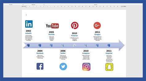 Word Cómo Hacer Una Línea Del Tiempo En Word Saber Programas