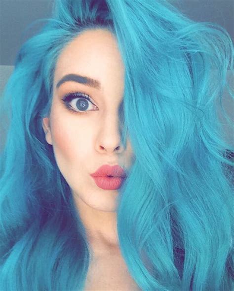 Ƶ ☮ E ♡ Pinterest Lopezoe Hair Styles Blue Hair Cool Hairstyles