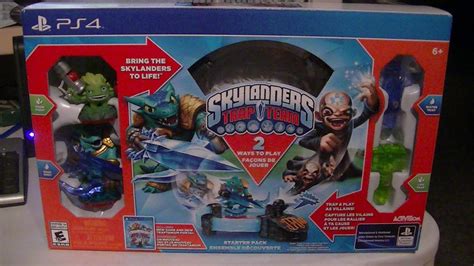 Skylanders Trap Team Ps4 Starter Kit Unboxing Youtube