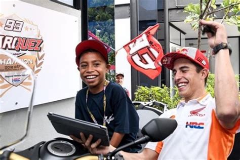 Marquez Terkesan Dengan Cara Bocah Indonesia Komentari Balapan Motogp