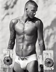 David Beckham Runs Around Beverley Hills In Just His Underwear In
