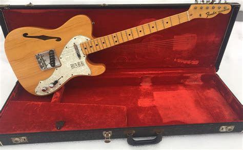 Fender Telecaster Thinline 1971 Natural Guitar For Sale Anders Anderson