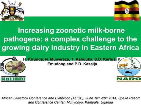 Increasing Zoonotic Milk Borne Pathogens A Complex Challenge To The