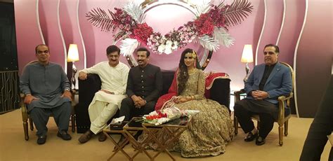 Her family was very proud of her from the beginning. TV Anchor Madiha Naqvi Gets Married to MQM's Faisal Sabzwari