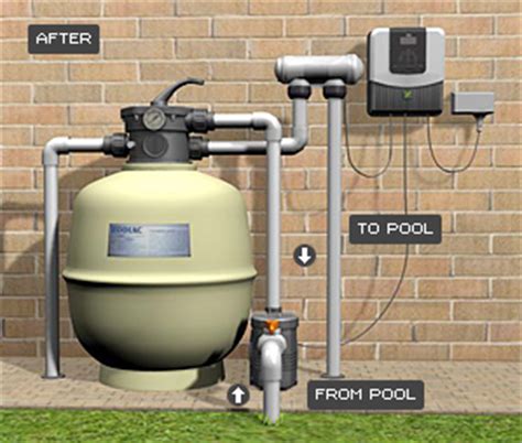 You do not need to drain. Salt Chlorinators - Lanzarote Builders
