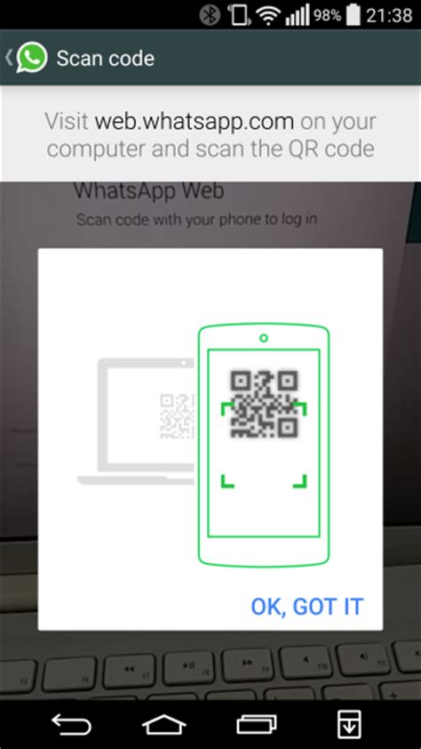 Open your web browser and go to desktop. Hands-On WhatsApp Web Goes Live For Android Users ...