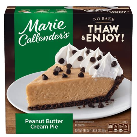 Peanut Butter Cream Pie Marie Callenders