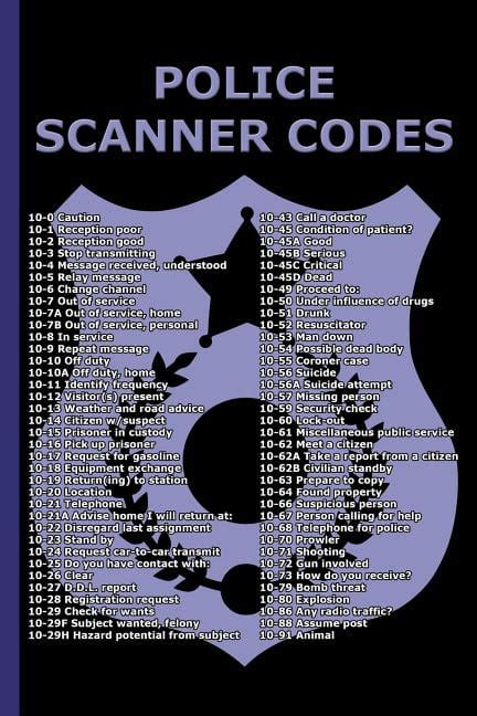 Police Scanner Codes Skatelasopa
