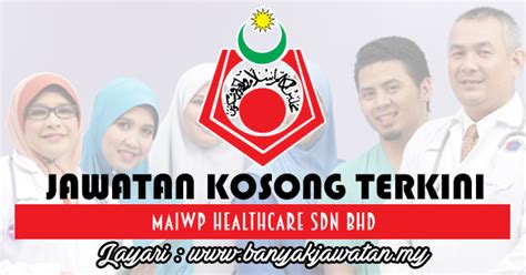 Jawatan kosong maiwp | kepada seluruh rakyat malaysia yang berkelayakan dan berminat untuk mengisi 44 kekosongan jawatan didalam pelbagai bidang di majlis agama islam wilayah persekutuan maiwp anda diperlawa untuk segera memohon secara online. Jawatan Kosong di MAIWP Healthcare Sdn Bhd - 13 November ...