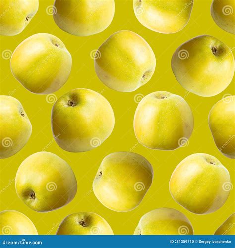 Seamless Texture From Green Apples Stock Photo Image Of Market