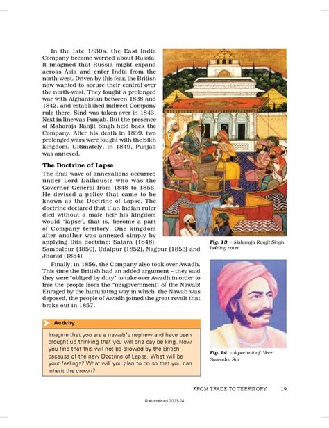 Ncert Book Class 8 Social Science Chapter 2 From Trade To Territory The