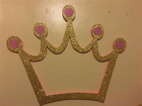 Crown Photobooth Frame Gold And Pink Baby Shower Photo Booth Prince