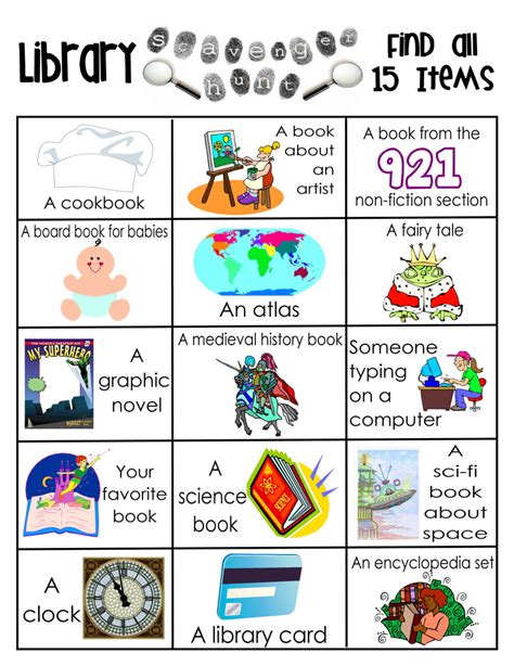 3 Printable Library Learning Activities Freebie Free Homeschool Deals