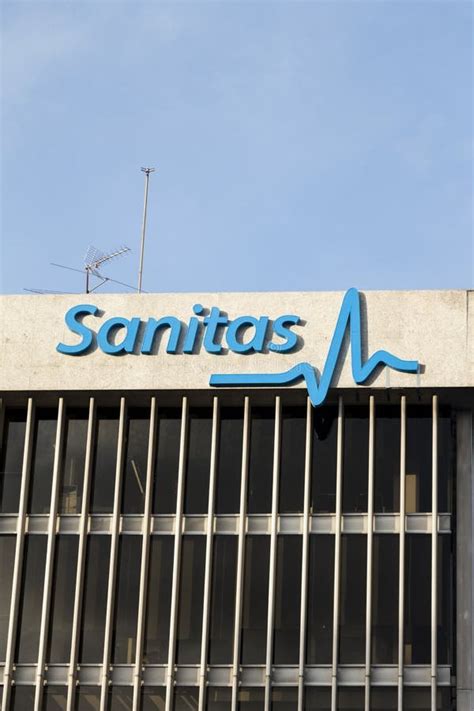 Sanitas Logo On Sanitas Center Editorial Photography Image Of Spain