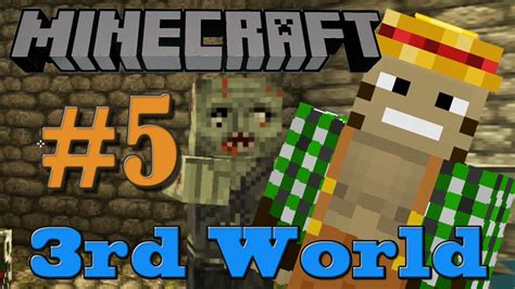 Zombie Dungeon - Minecraft 3rd World LP #5 - YouTube