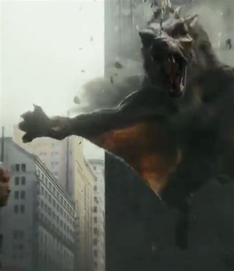 Rampage Movie Trailer Reveals That Ralph The Wolf Can Fly