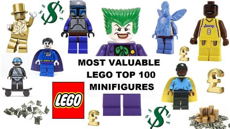 Complete List Of The Top 100 Most Valuable Expensive Rarest Lego Figures Minifigs Just What Are
