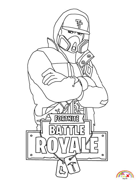 Cool Fortnite Ninja Coloring Pages References