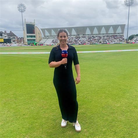 Tammy Beaumont On Instagram “back On Comms With Skysportscricket Today At Trent Bridge Photo