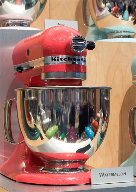 New Stand Mixer Colors From Kitchenaid Canopy Green Cranberry