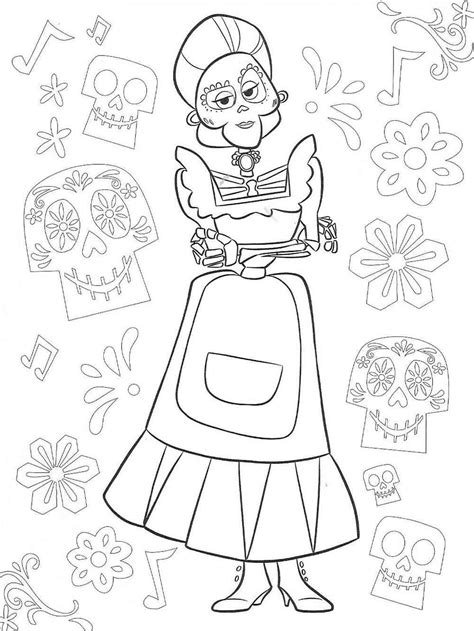 Coco Coloring Book Pages