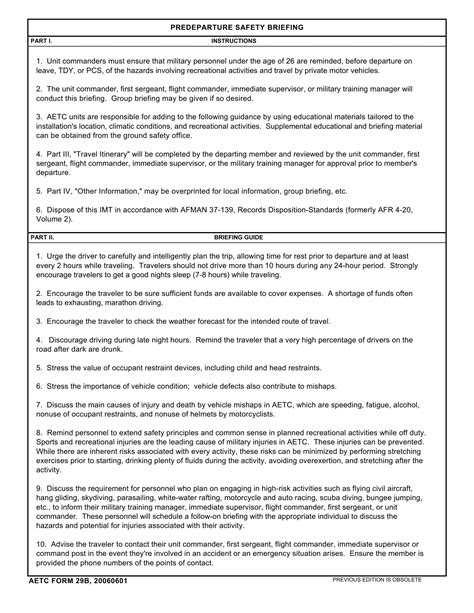Blank Aetc Form 29B Fill Out And Print PDFs