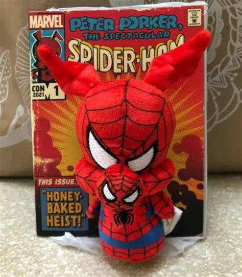 hallmark itty bittys marvel spider ham plush comic convention exclusive 2021 new 22 99 picclick