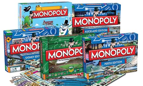 Special Edition Monopoly Games Groupon